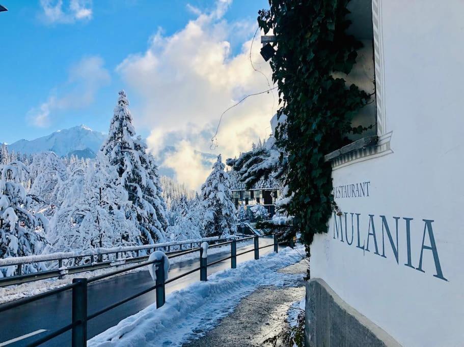 Modern Laax Apt, Swimming Pools, Wellness & Tennis Exterior foto