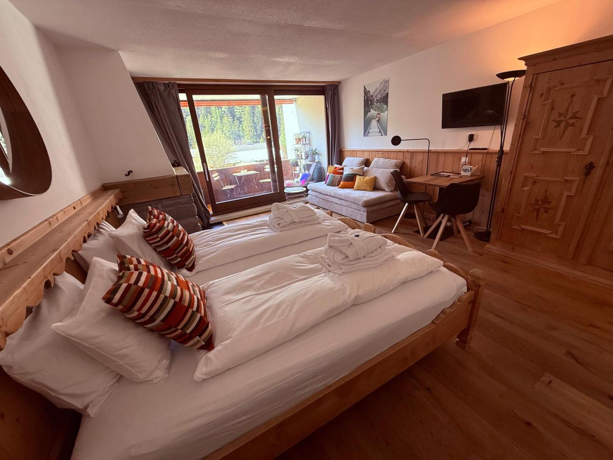 Modern Laax Apt, Swimming Pools, Wellness & Tennis Exterior foto